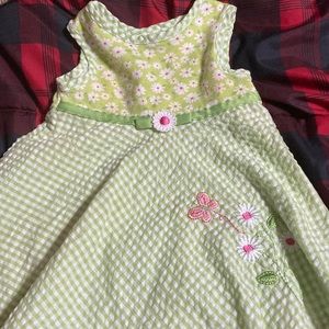 Youngland Green Dress